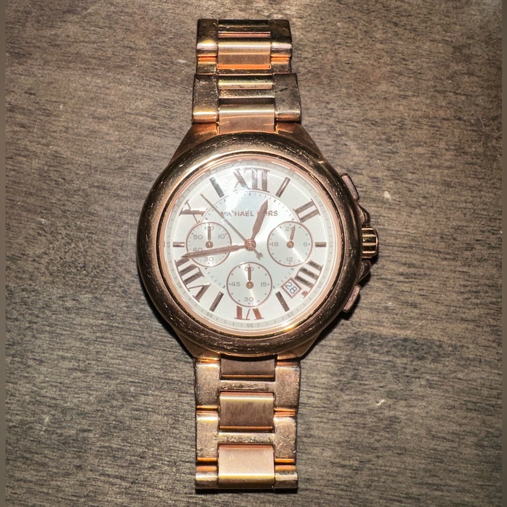 MICHEAL KORS rose gold watch